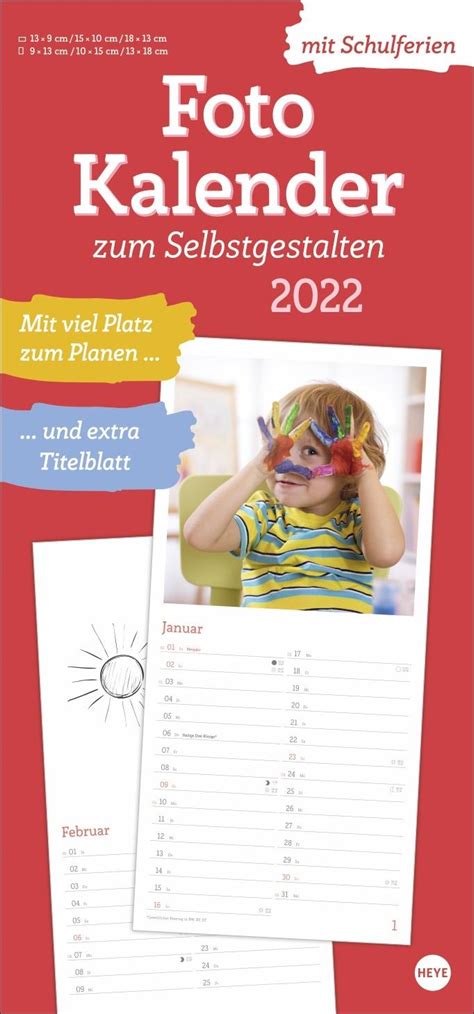 Fotokalender 2022 Zum Selbstgestalten Eur 999 Picclick De