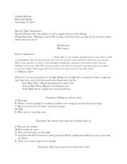 A scenario outline must contain an examples (or scenarios) section. COMM 110 : Public Speaking & Presentation - Manhattan College