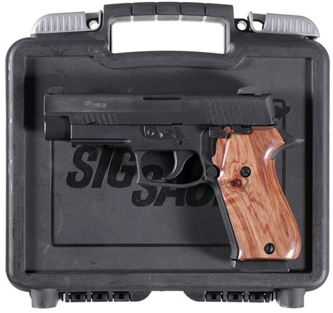 Sig Sauer P220 Elite Semi Automatic Pistol With Case Rock Island Auction