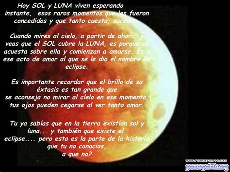 El Sol Y La Luna Una Historia De Amor Imposible