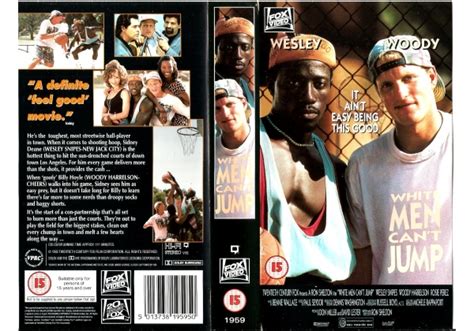 White Men Can T Jump 1992 On Fox Video United Kingdom VHS Videotape