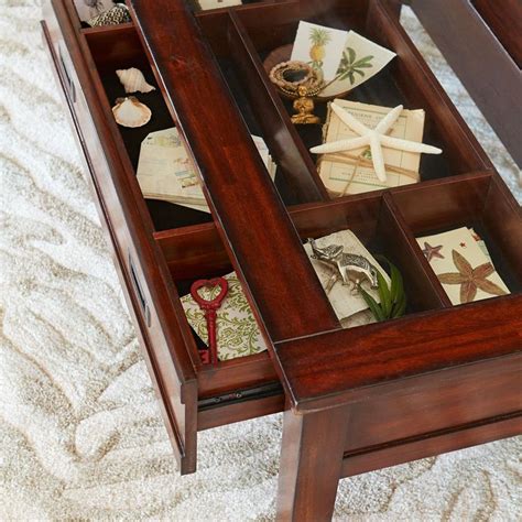 An incredibly appealing coffee table simply made from a recycled window pane. Shadow Box Coffee Table in 2021 | Shadow box coffee table ...