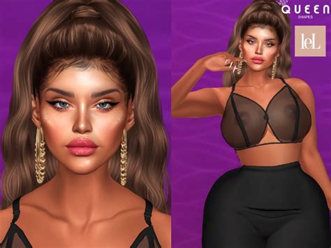 Second Life Marketplace Queen Shapes Suri For Lelutka Nuri And Bbl Body