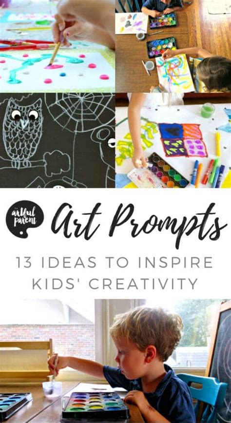 13 Art Prompts For Kids To Foster Creativity The Artful Parent