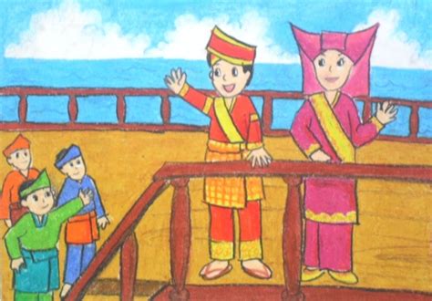 Cerita dimulai saat malin kecil, beranjak dewasa dan merantau, lalu menikah dan. Cerita Dongeng Malin Kundang (Cerita Rakyat SumBar)