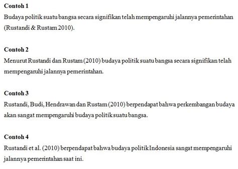 Cara Menulis Kutipan Dari Jurnal Yang Benar Dalam Skripsi