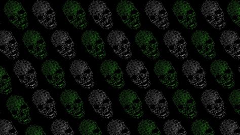 We have an extensive collection of amazing background images carefully chosen by our community. skull, Black, Green Wallpapers HD / Desktop and Mobile ...