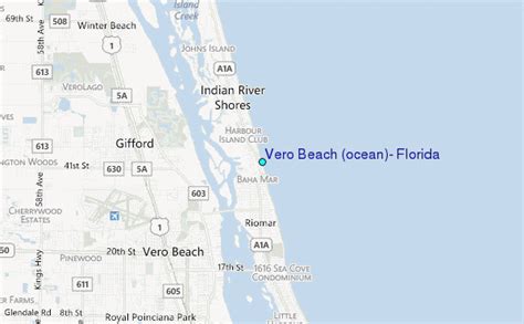Vero Beach Ocean Florida Tide Station Location Guide