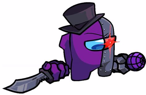 Fnf Purple Sticker Fnf Purple Imposter Discover Share Gifs