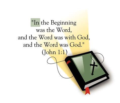 Thanksgiving Bible Verse Clip Art In The Beginning Was The Wordjohn