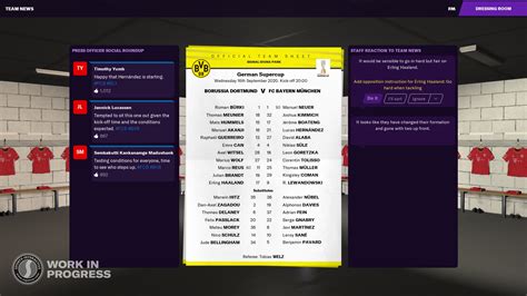 New features and game upgrades to football manager 2021 redefine the way you interact within the game world. More Football Manager 2021 Details Revealed - Interaction ...
