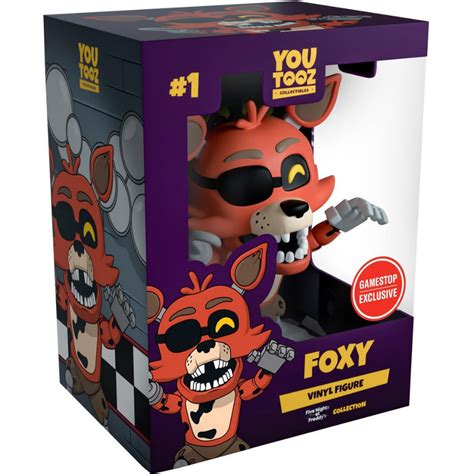 Youtooz Five Nights At Freddy S Foxy Vinyl Figure GameStop Exclusive Vinyl Figures Five