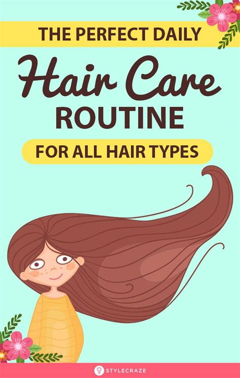 How To Maintain A Healthy Daily Hair Care Routine Hair Care Routine