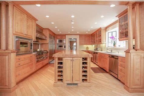 Hodedah long standing kitchen cabinet with top & bottom enclosed cabinet space, one drawer, large open space for microwave, white. 29 Custom Solid Wood Kitchen Cabinets - Designing Idea