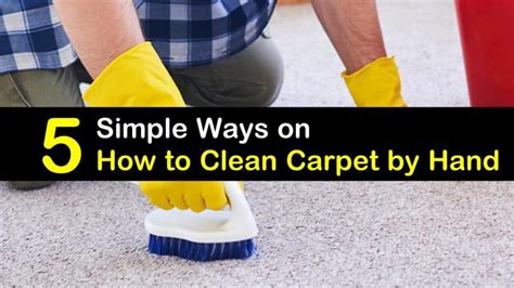 Having a rug adds texture. 5 Simple Ways on How to Clean Carpet by Hand