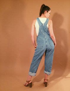 Overalls Fashion Playsuits Catsuit Vintage Denim Suspenders Levis