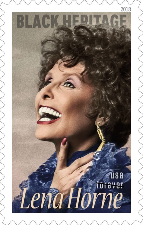 Tony Winner Lena Horne Honored With New Forever Postage Stamp Playbill