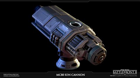 Artstation Ion Cannon Mark Tomé Star Wars Battlefront Cannon