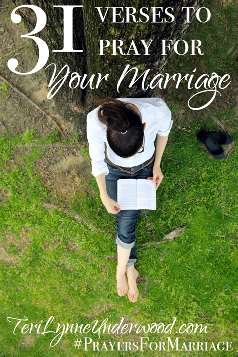 31 Verses To Pray For Your Marriage