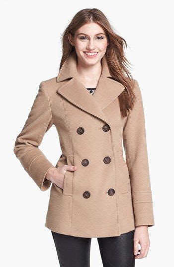 Vtg 100% camel wool tan western jacket coat blazer barrister for westmarx. Fleurette Double Breasted Wool Peacoat available at # ...