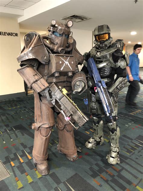 Self My T 45 Power Armor I Wore At Heroescon Rcosplay