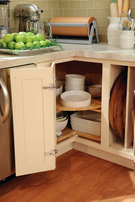 A Brilliant Storage Solution For Deep Corner Cabinets Keeps Things Out