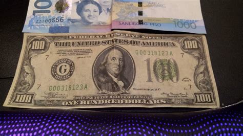 The 1953 $10 silver certificate is a one year type design. 1934 100 G Dollar Bill | Artifact Collectors