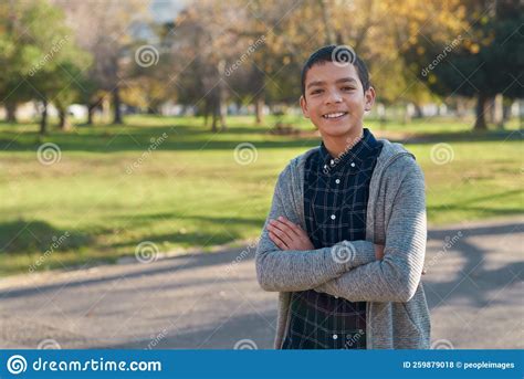 Entering The Teen Years With Confidence Portrait Of A Confident Young