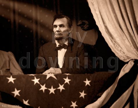Abraham Lincoln At Fords Theater — Ray Downing