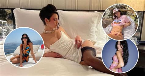 Dua Lipa S Sexiest Snaps As She Turns 28 Sheer Lingerie Stockings