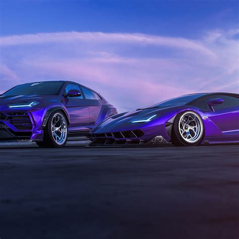 2048x2048 Lamborghini Centenario And Urus 4k Ipad Air Hd 4k Wallpapers