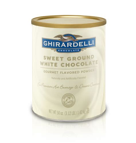 Ghirardelli White Chocolate Powder 3lb Tri State Restaurant Supply Inc