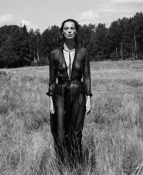 Daria Werbowy By Mikael Jansson For Interview Magazine September 2014