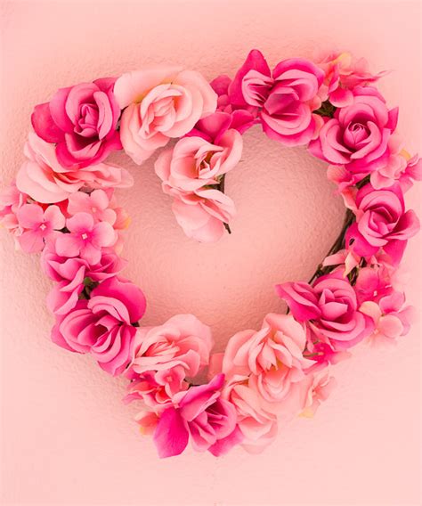 The century old farmhouse, once the. Valentine's Day Decor: DIY Floral Hearts | Design Improvised