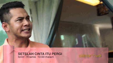 Setelah cinta itu pergi ialah novel 2014 oleh penulis novel malaysia, ezdiani abd rahman atau nama penanya eastdiani, dikeluarkan pada 2014 oleh lovenovel publication. Setelah Cinta Itu Pergi | Episod akan datang - YouTube