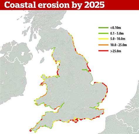 Coastal Map Of Britain