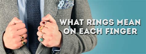 Discover The Art Of Wearing Men S Rings