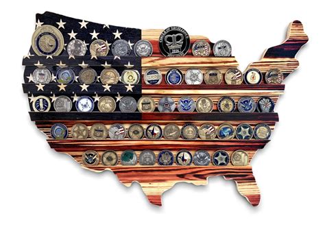 Patriotic Wall Hanging Medallion Display Moslow Wood Products