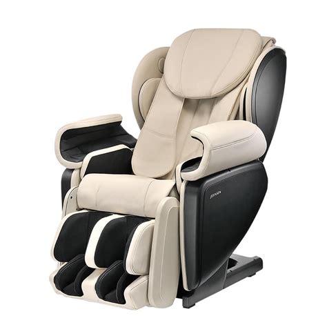 johnson wellness ivory contemporary synthetic leather premium 4d japanese designed massage chair