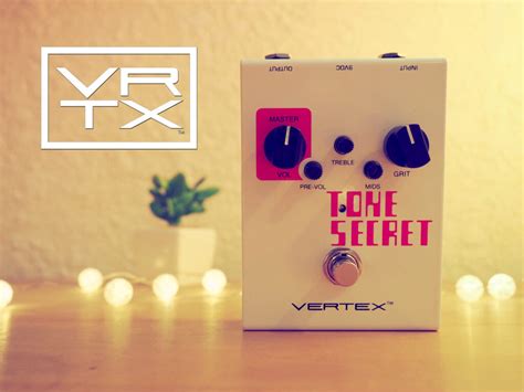 Vertex Tone Secret Overdrive Pedal Of The Day