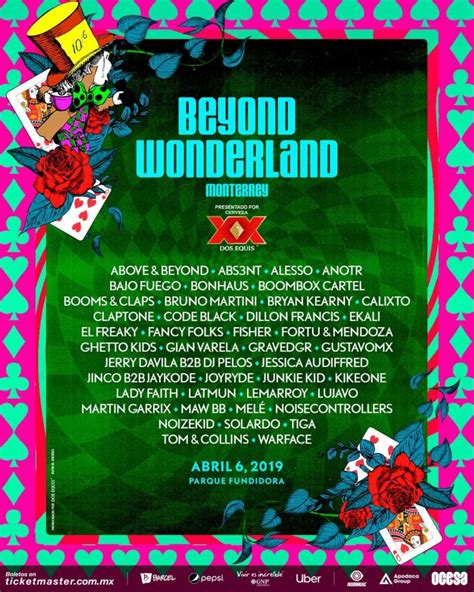 Beyond Wonderland 2019 Cartel Horarios Fecha Sede Boletos Y Más