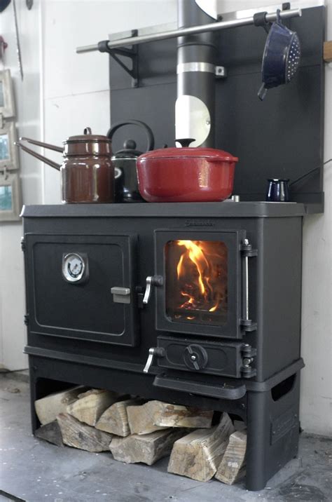 Tiny Wood Cook Stove Range By Salamander Stoves