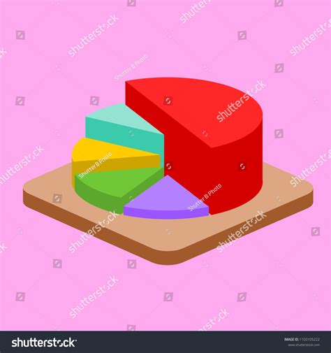 Modern Vector Business Pie Chart Infographic Stock Vector Royalty Free