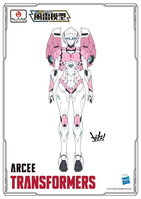Arcee And Flame Toys Arcee Transformers And 2 More Drawn By Ban