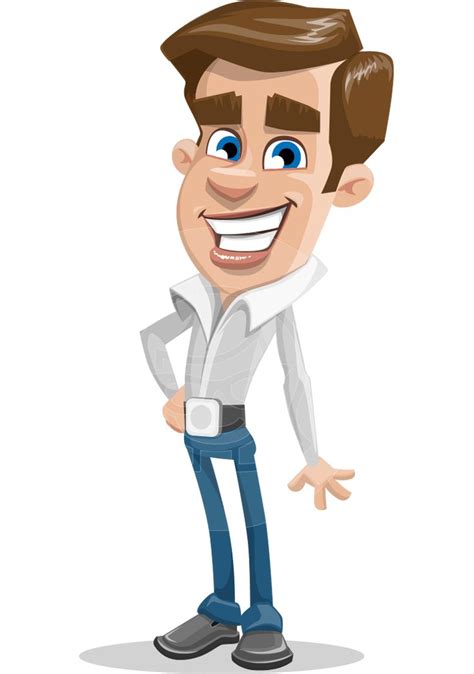 77 Best Male Vector Characters Images On Pinterest Vector Characters