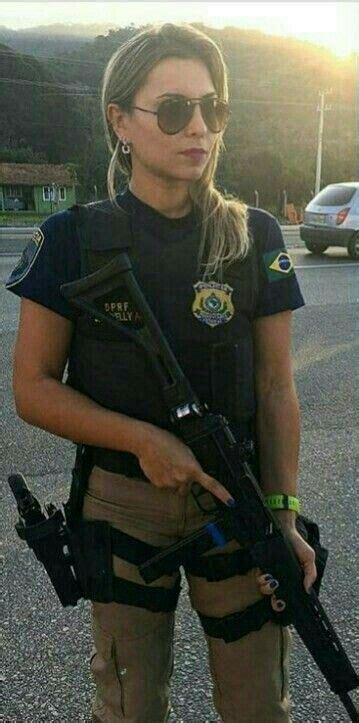 Brazilian Police Military Women Military Girl Female Soldier