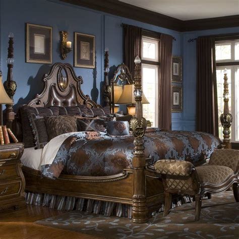 This was a set made by manchester furniture group and was made exclusively for rhodes. You'll love the Sovereign Upholstered Four poster Bed at ...