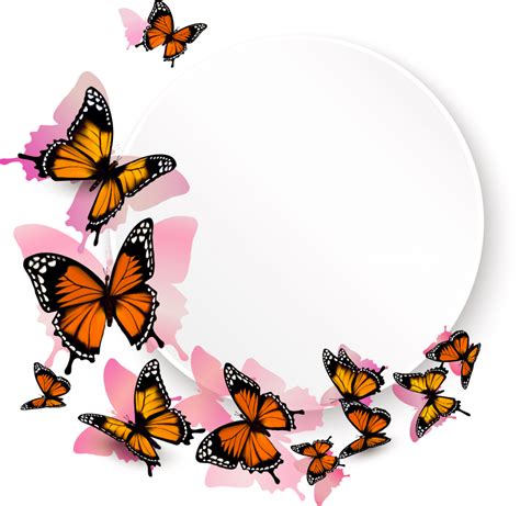 Flowers ornament, glowing stars and transparent magic butterflies. Free Flower Border Clip Art Black And White - Butterfly ...