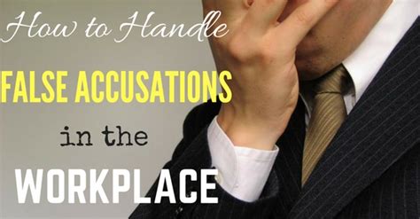 The most common are civil claims . How to Handle False Accusations at Work Easily? - WiseStep