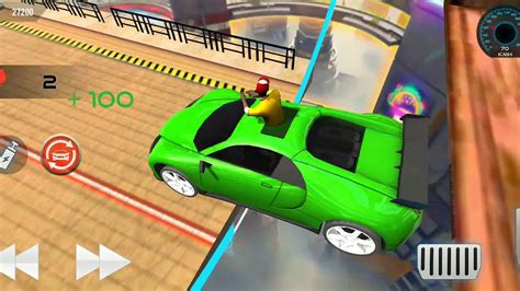 Jogos De Carros Car Games Gameplay Android Mega Ramp Games For Kids
